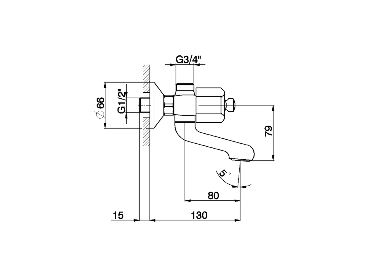 Bath mixer TR_TR000130 - v1