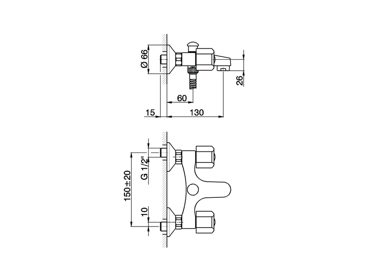 Bath mixer TR_TR000150 - v1