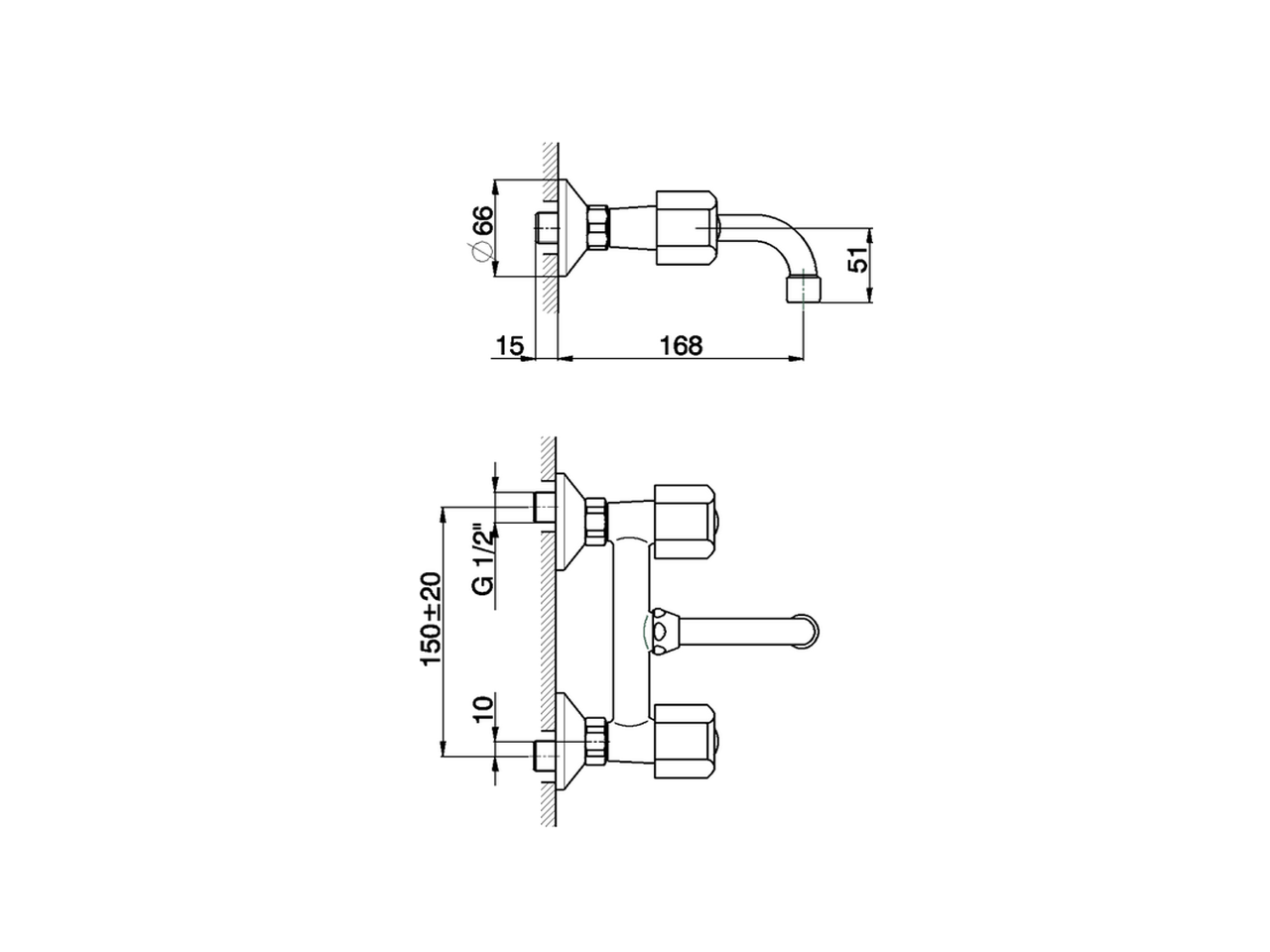 Exposed sink mixer TR_TR000380 - v1