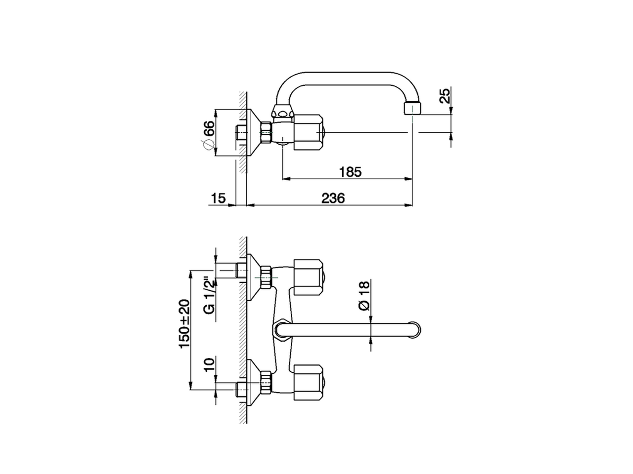 Exposed sink mixer TR_TR000410 - v1