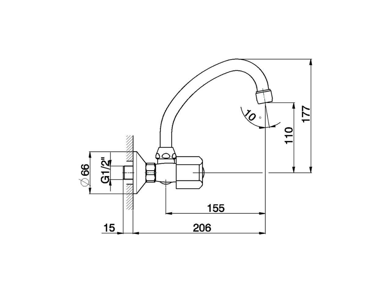 Exposed sink mixer TR_TR000430 - v1