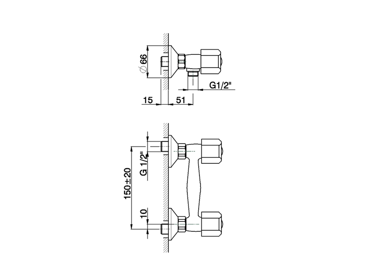 Shower mixer TR_TR000441 - v1