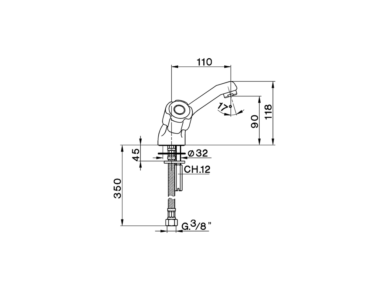 Washbasin mixer TR_TR000540 - v1