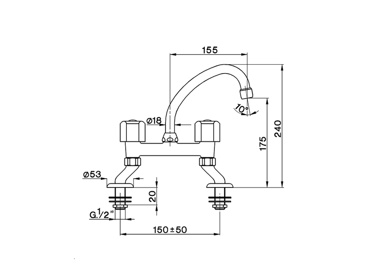 Washbasin 2-holes mixer TR_TR000720 - v1