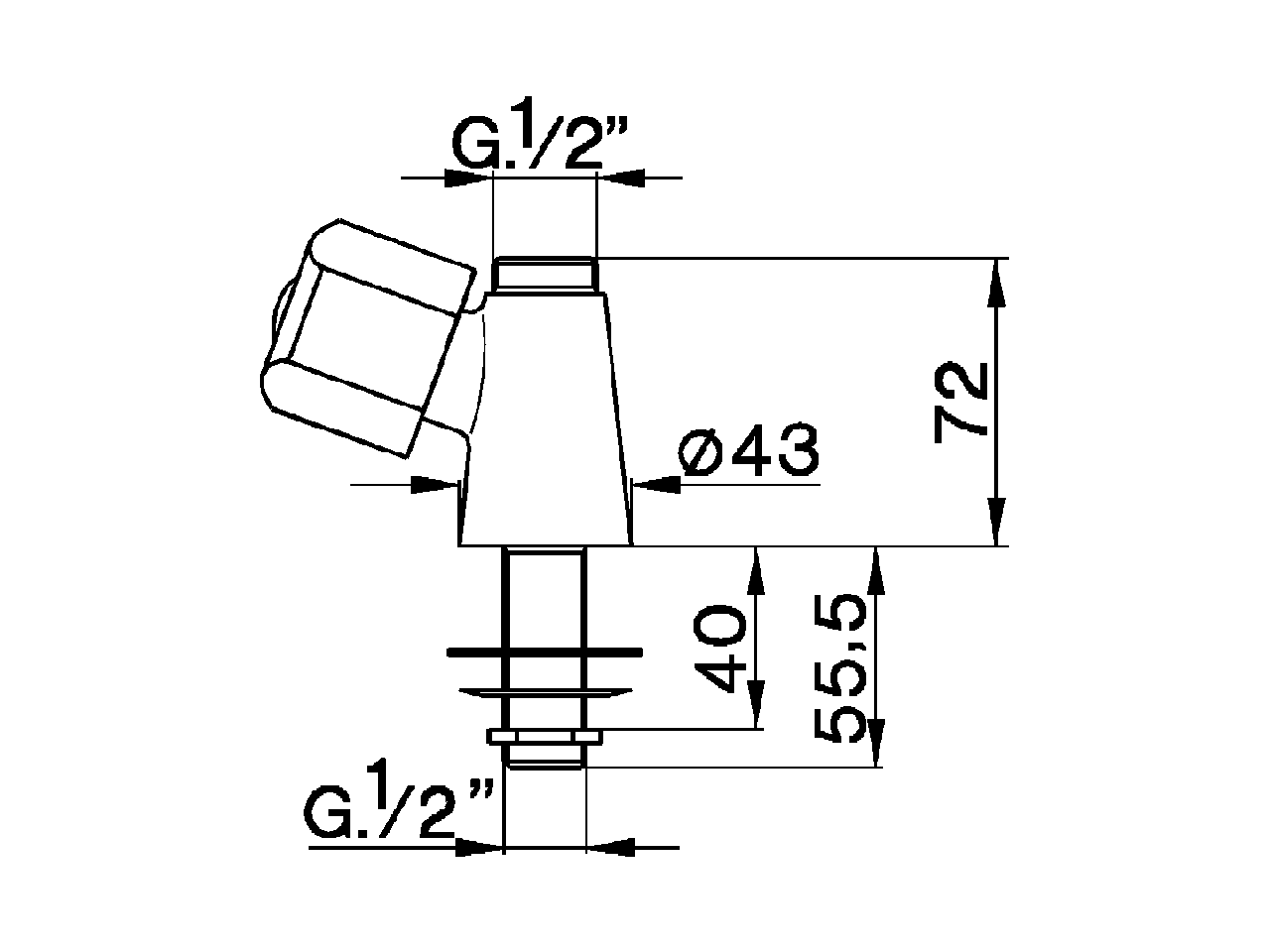 Pillar tap TR_TR100740 - v1
