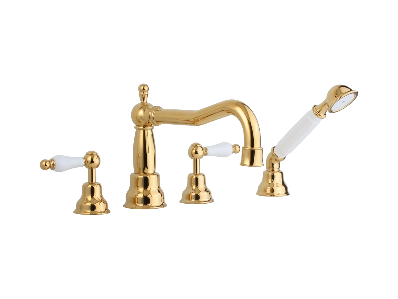 Deck-mounted 4-hole bath mixer ARCANA TOSCANA_TS000264 -1