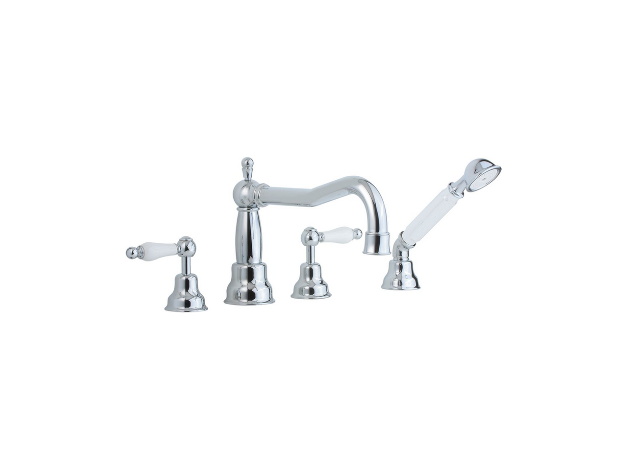 CisalDeck-mounted 4-hole bath mixer ARCANA TOSCANA_TS000264