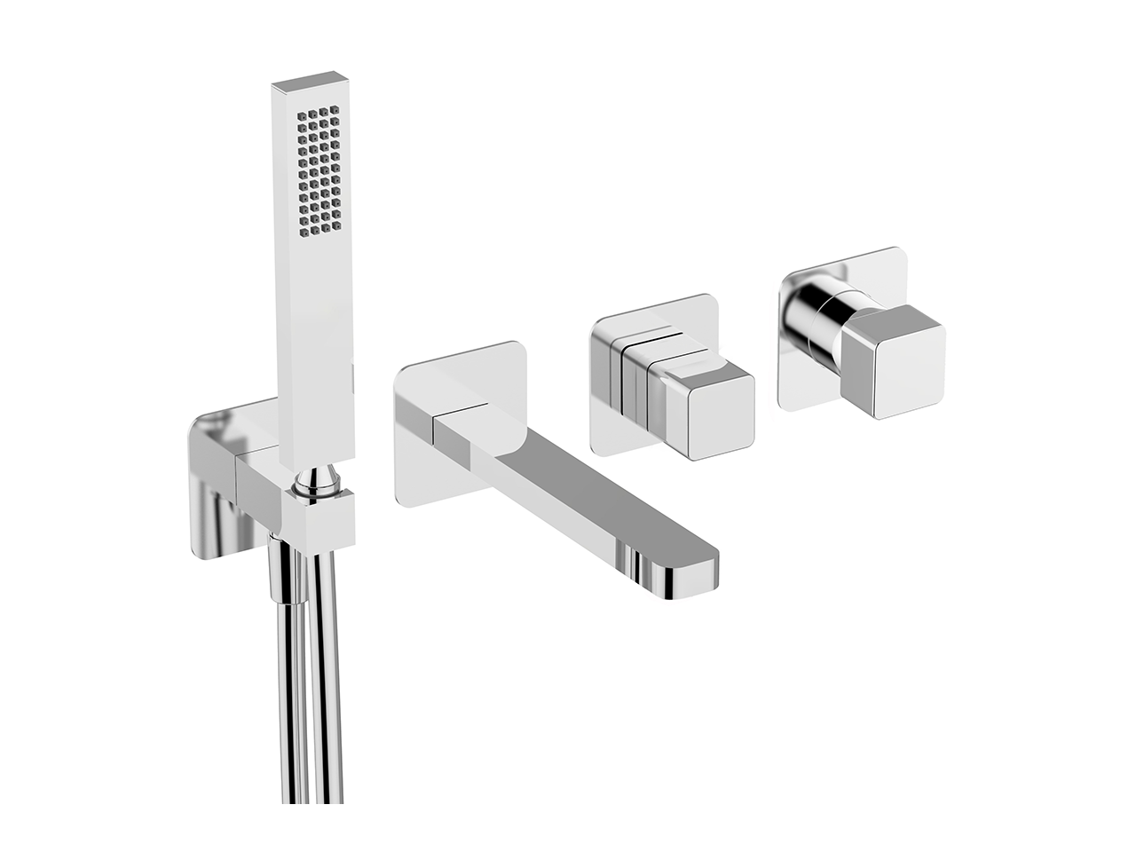 CisalExpo. part for concealed S.L. bath mixer PURA AURA_U10G8200