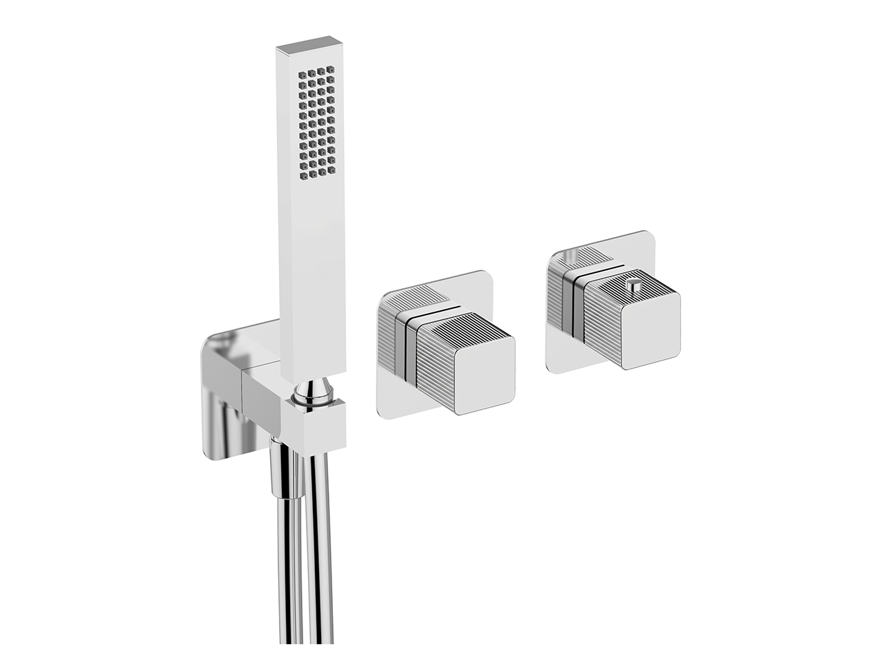 CisalExposed part for con.thermo.shower valve PLISSÉ AURA_U20G4100