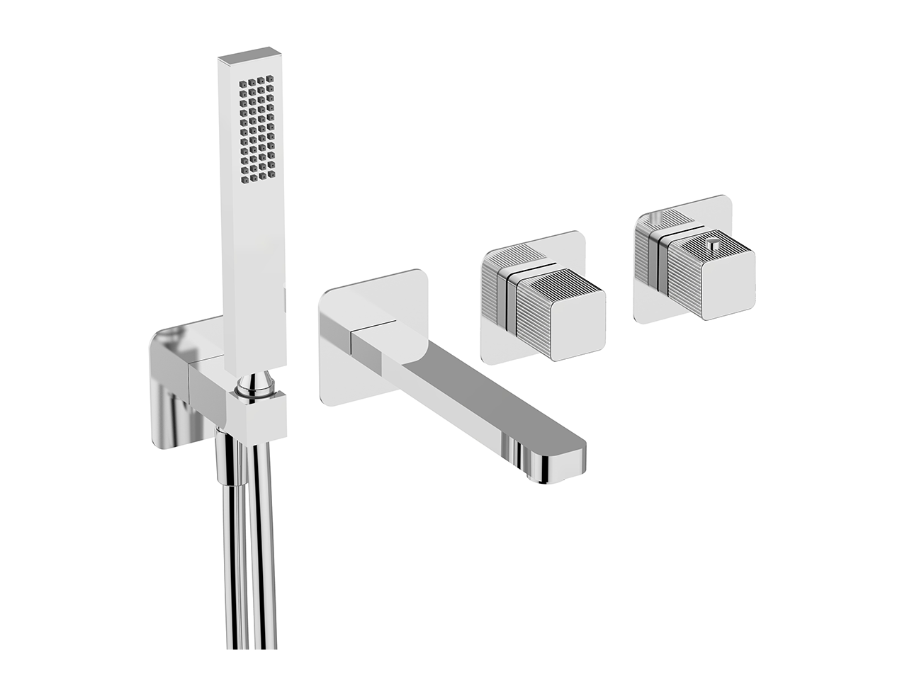 CisalExposed part for con.thermo. bath mixer PLISSÉ AURA_U20G4200