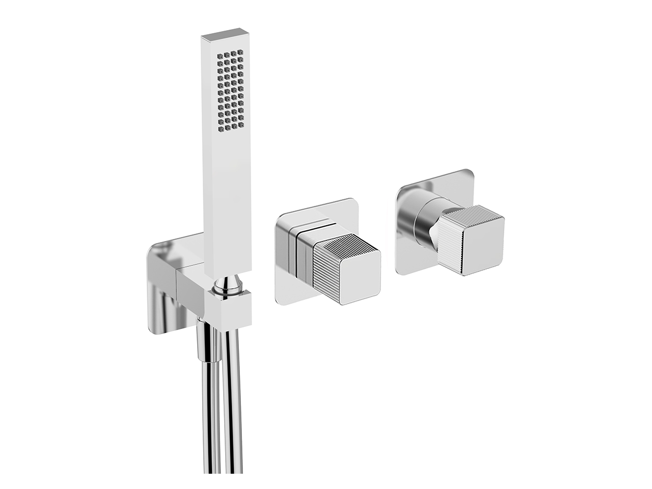 CisalExpo. part for concealed S.L. shower valve PLISSÉ AURA_U20G8100