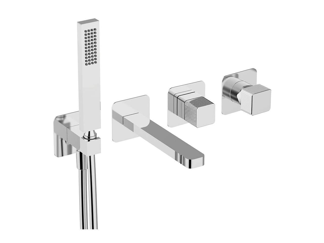 CisalExpo. part for concealed S.L. bath mixer PLISSÉ AURA_U20G8200