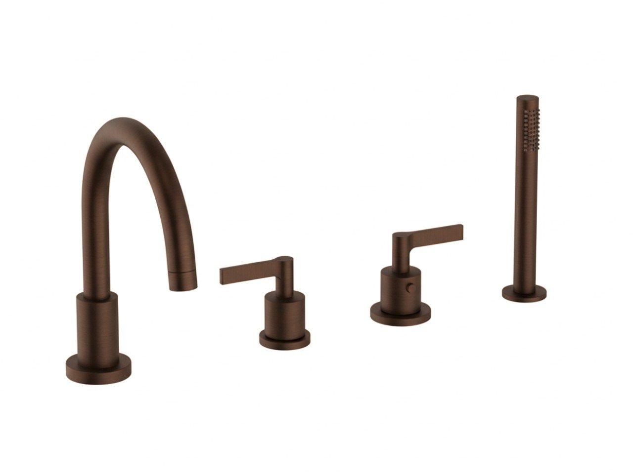 Thermostatic deck-mounted 4-hole mixer GRACE_GLT76010 -1