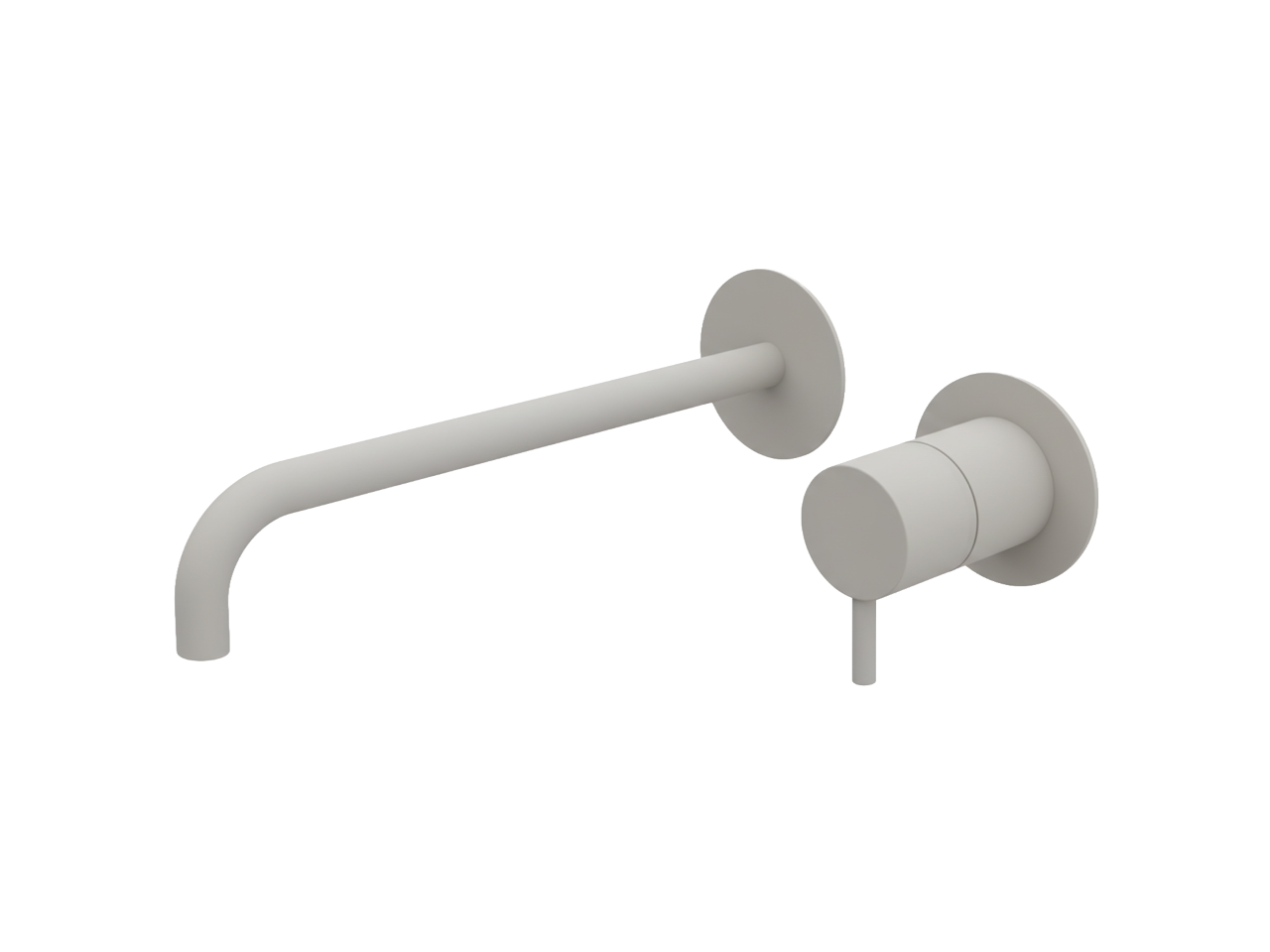 Exposed part for single lever washbasin valve LESS MINIMAL_LM005517C -1