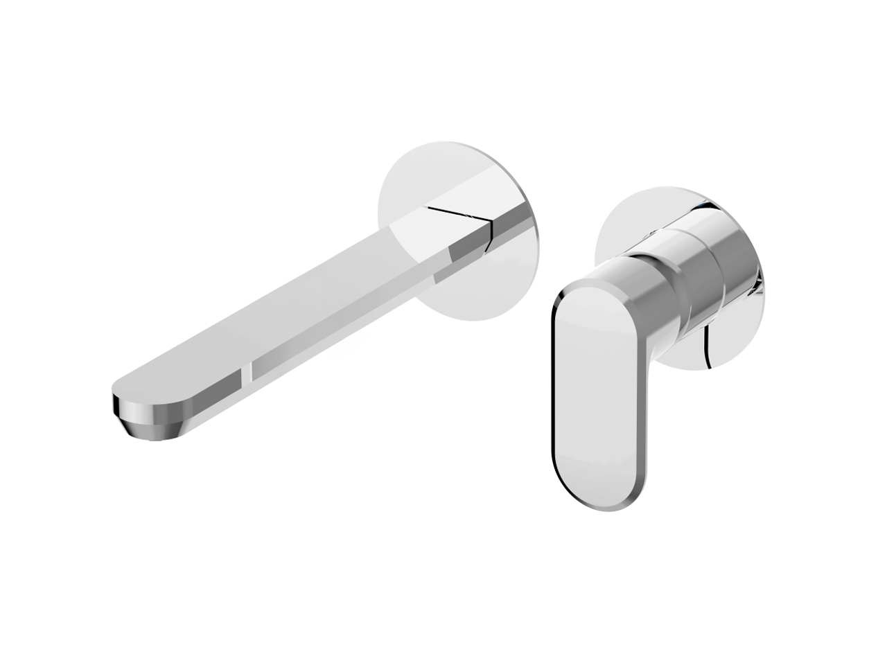 Exposed part for single lever washbasin valve LINEAVIVA_LV005517C -1