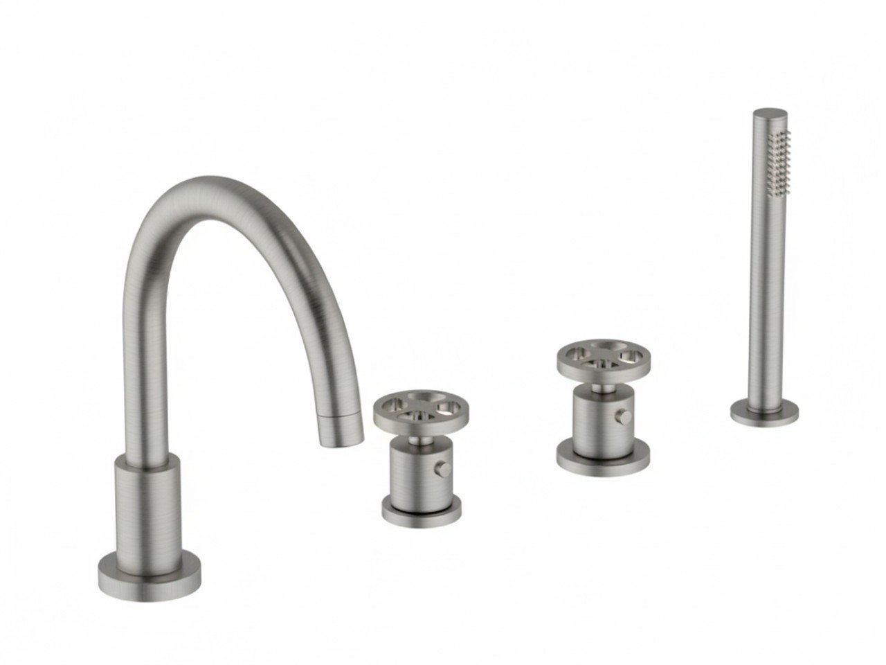 Thermostatic deck-mounted 4-hole mixer GRACE_MNT76010 -1