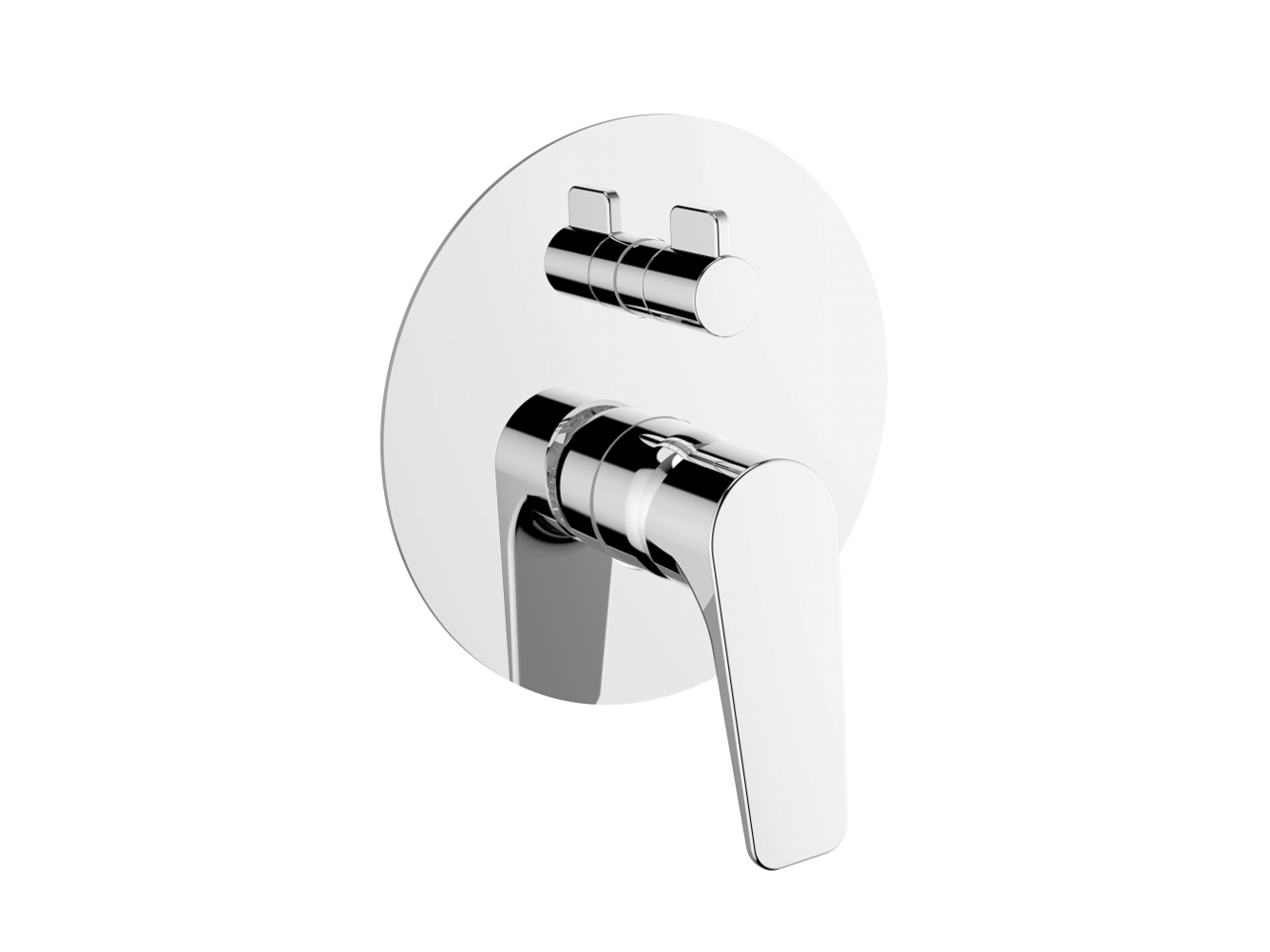 Exposed part for concealed S.L.bath-shower valve ROCK&ROLL_RK002300C -1