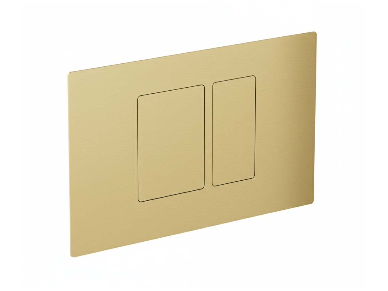 Universal toilet flush plate inox AISI 304 COMPONENTS_ZA001850C -1