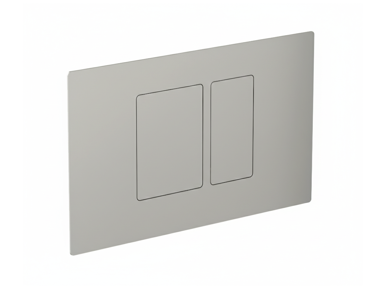 Universal toilet flush plate inox AISI 304 COMPONENTS_ZA001850C -1