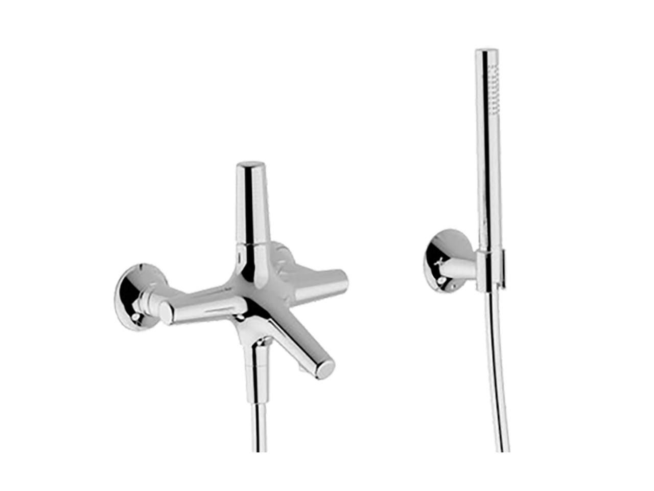 Single lever bath mixer, with full equipment VITA_VI000104 - v1