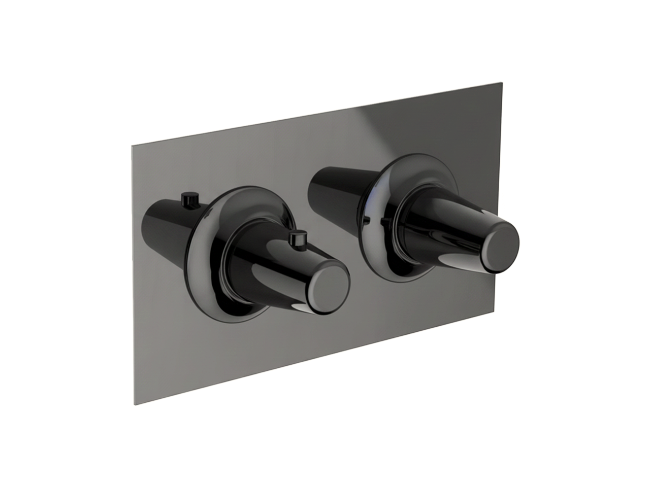 Exposed part for con.thermo.shower mixer, 2-outlet VITA_VI019140 -1