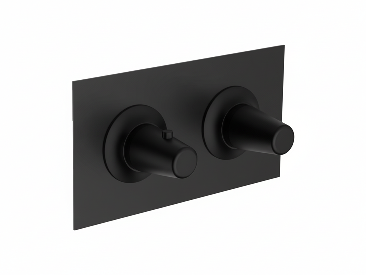 Exposed part for con.thermo.shower mixer, 2-outlet VITA_VI019140 -1