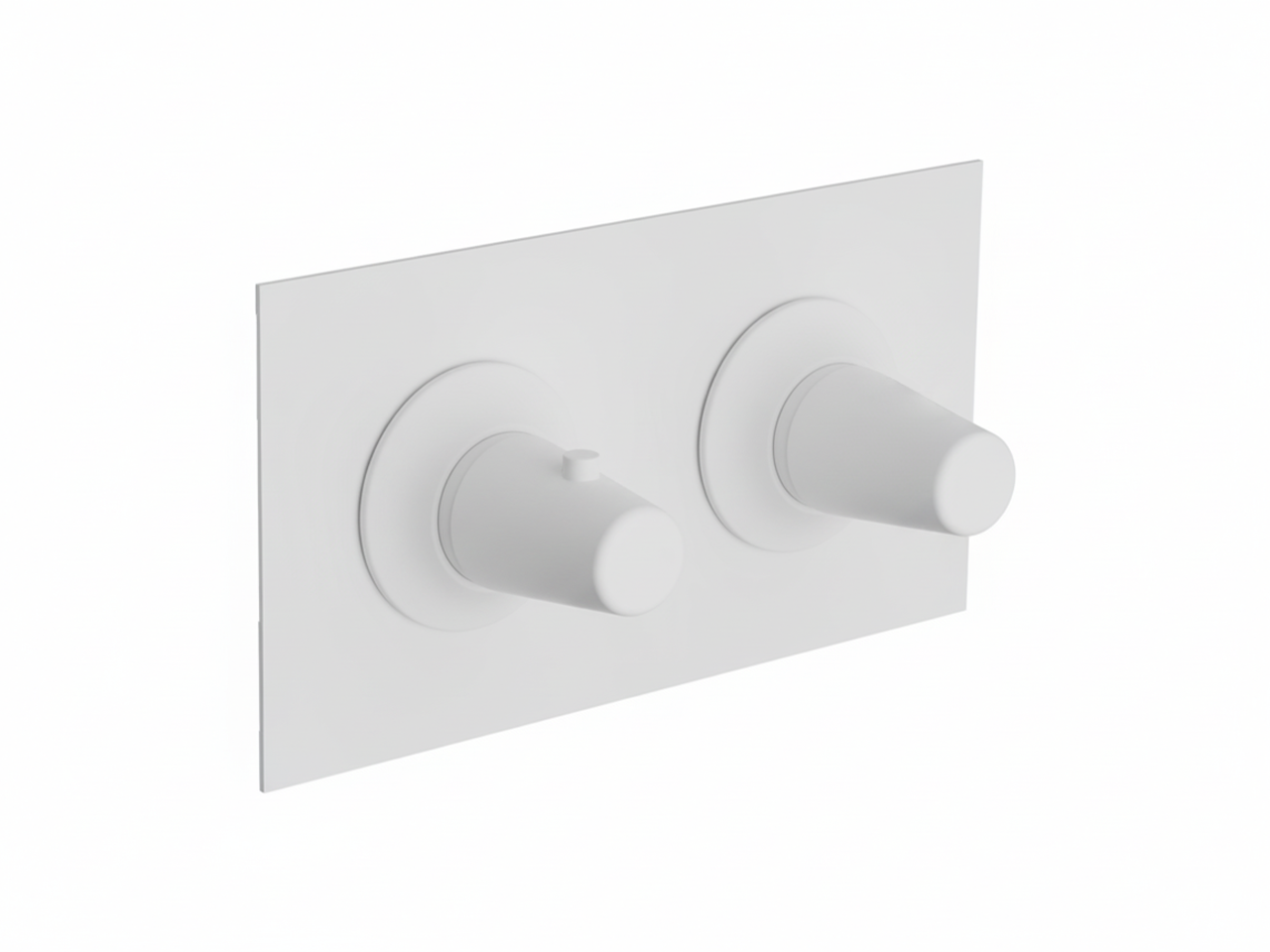 Exposed part for con.thermo.shower mixer, 2-outlet VITA_VI019140 -1