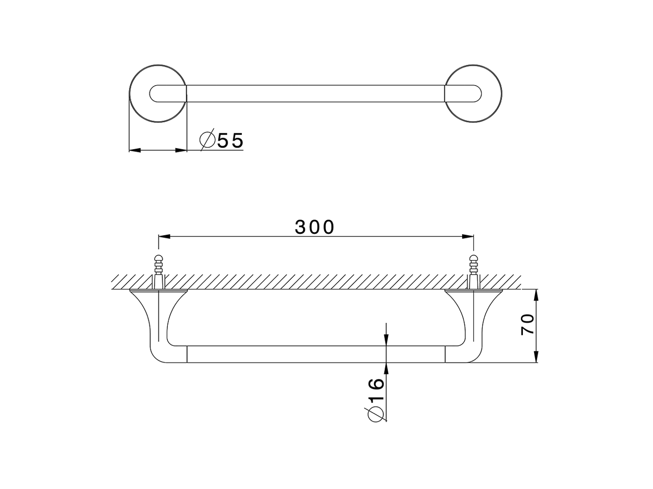 Towel holder VITA_VI090100 - v1