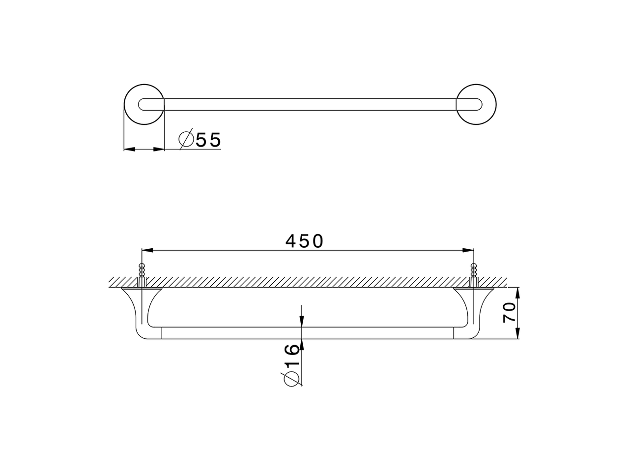 Towel holder VITA_VI090101 - v1