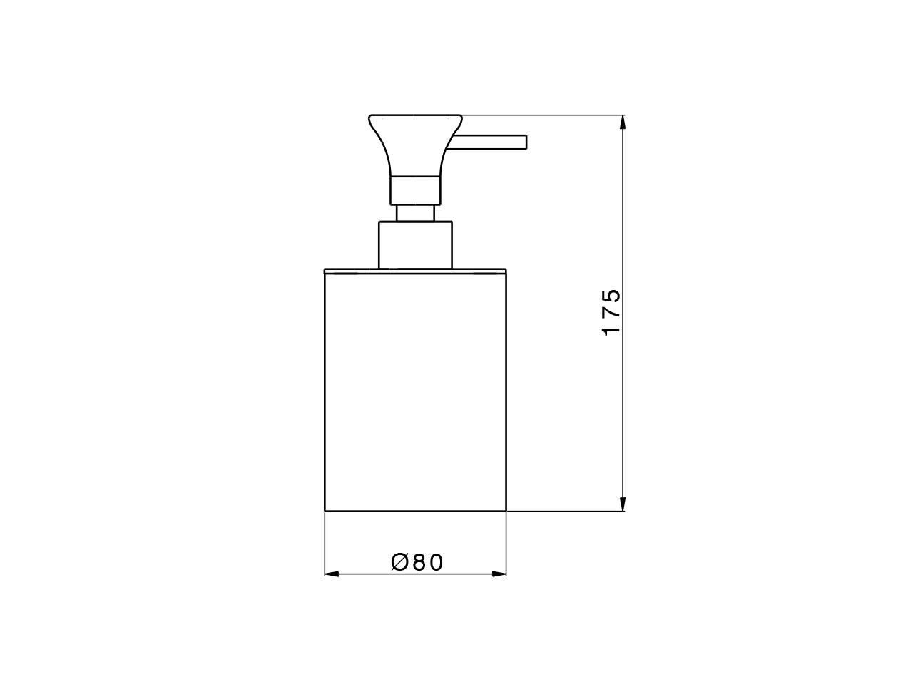 Soap dispenser holder VITA_VI090610 - v1