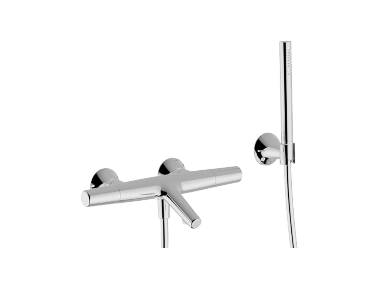 CisalThermostatic bath mixer, with shower set VITA_VID21010