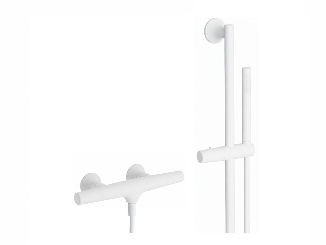 Thermostatic shower mixer with sliding bar VITA_VIS01010 -1