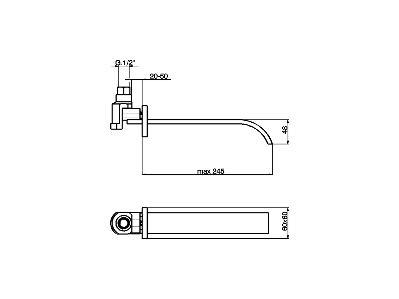 Filler spout WAVE_WA000240 - v1