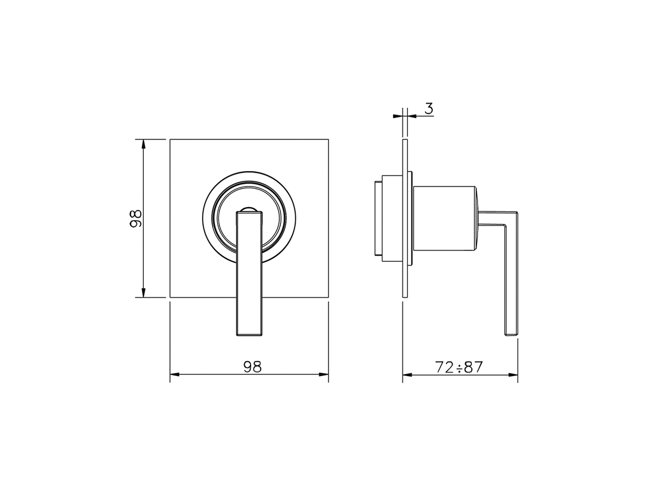 Stopvalve exposed part WAVE_WA003310 - v1