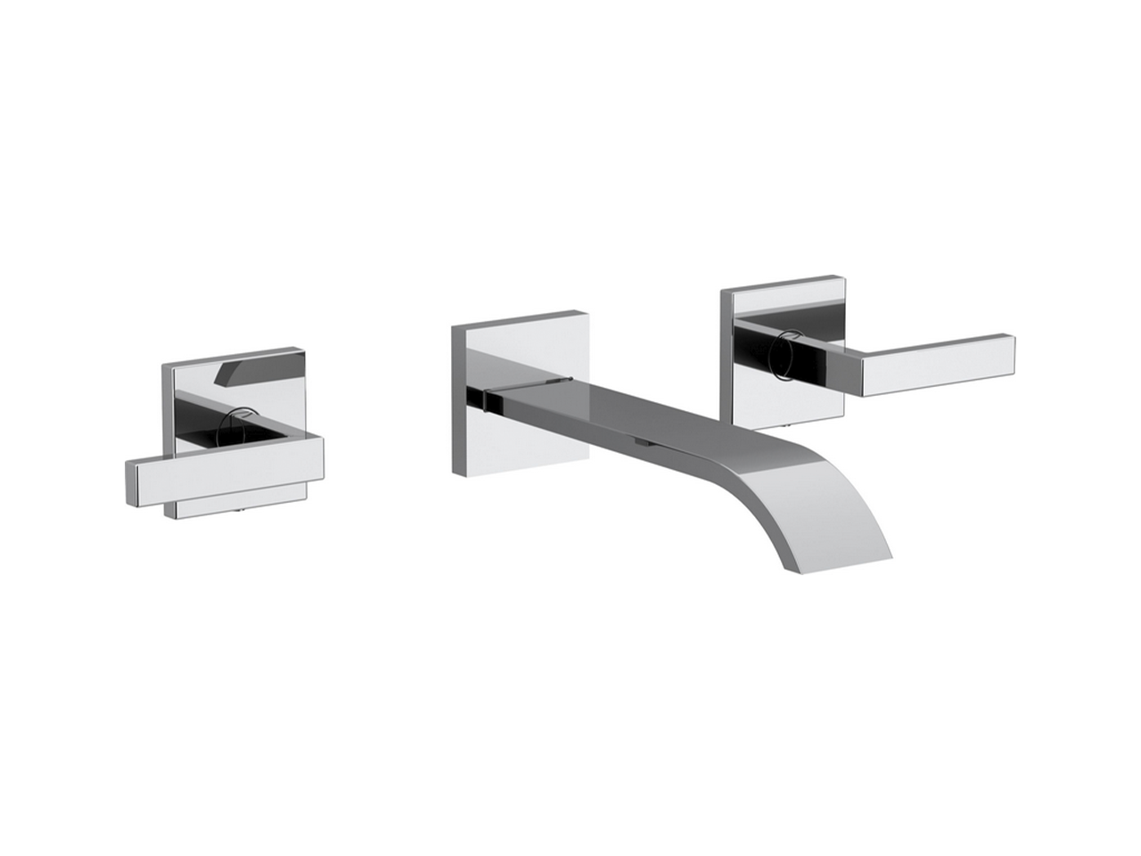 CisalExposed part for concealed washbasin mixer WAVE_WA013510