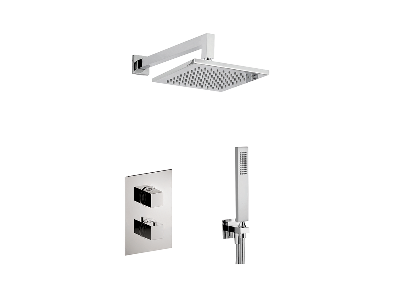 Concealed thermostatic shower mixer WAVE_WE0KT010 - v1