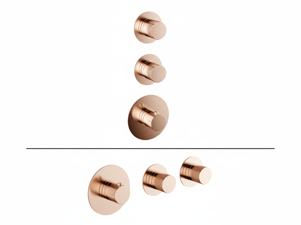 Cover Part for 2 Function Concealed Thermo Valve WELLNESS_X100R200 -1