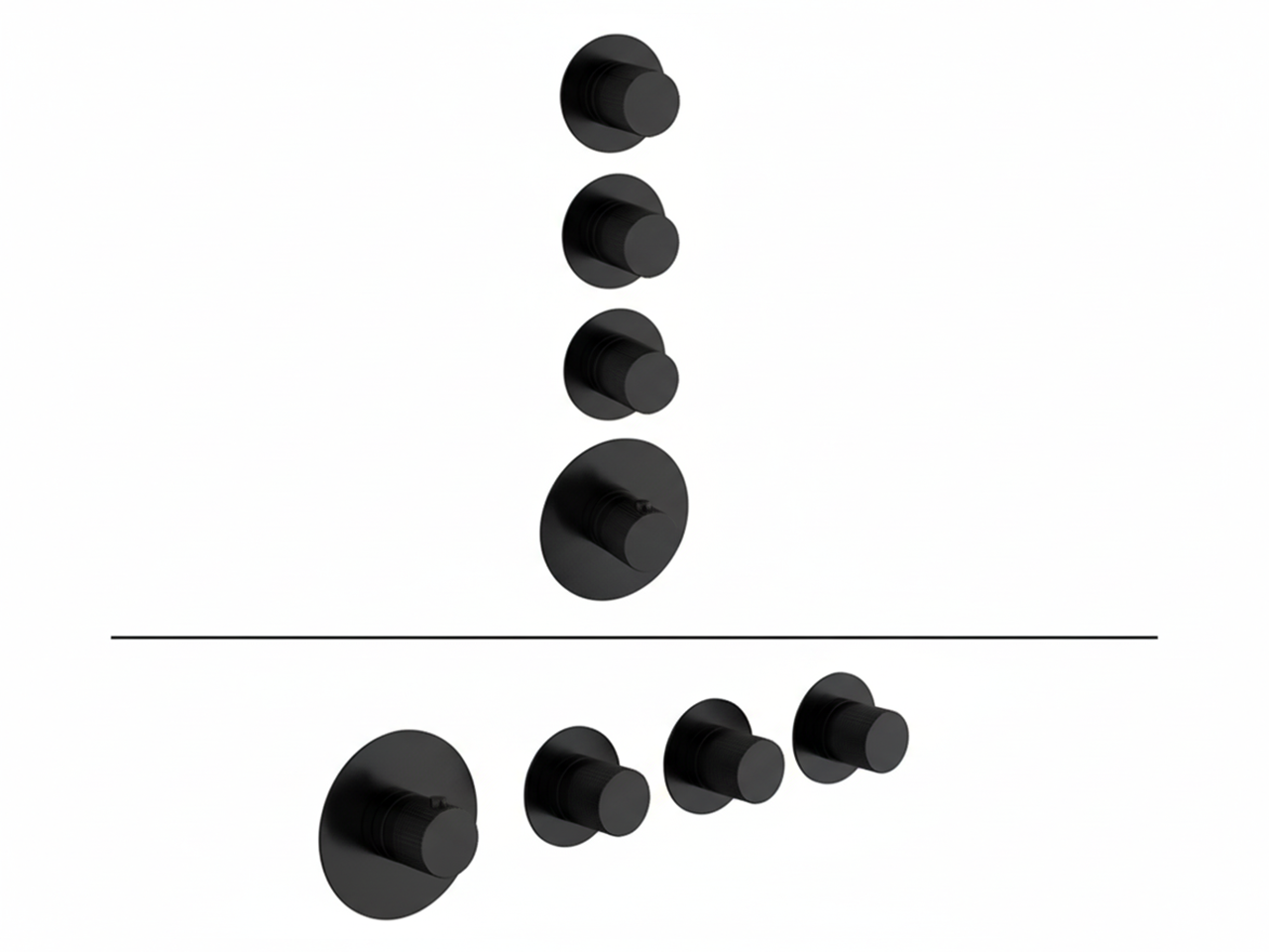Cover Part for 3 Function Concealed Thermo. Valve NUANCE X32_X100R300 -1