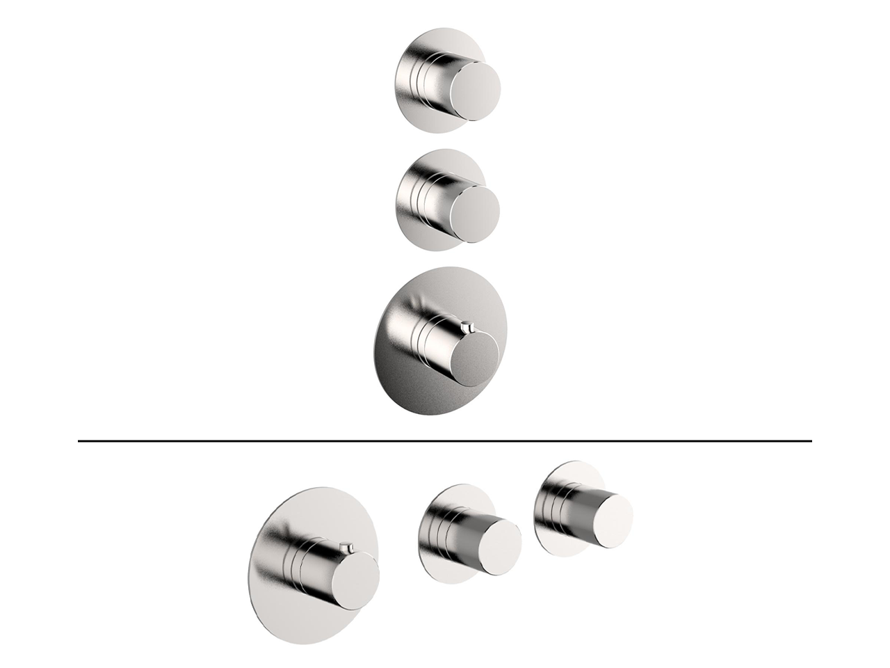 CisalCover Part for 2 Function Concealed Thermo Valve SMOOTH X32_X300R200
