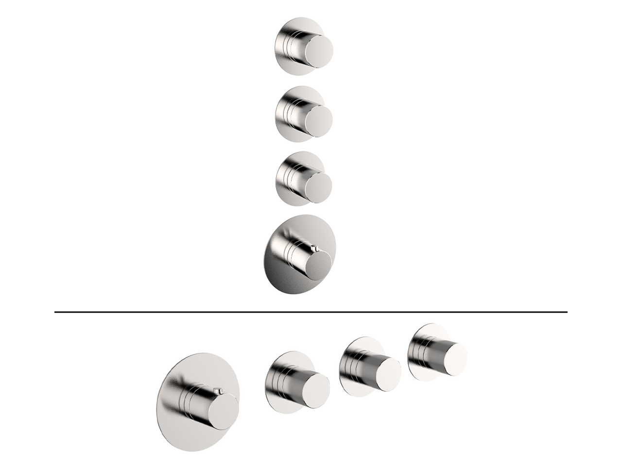 CisalCover Part for 3 Function Concealed Thermo. Valve WELLNESS_X300R300