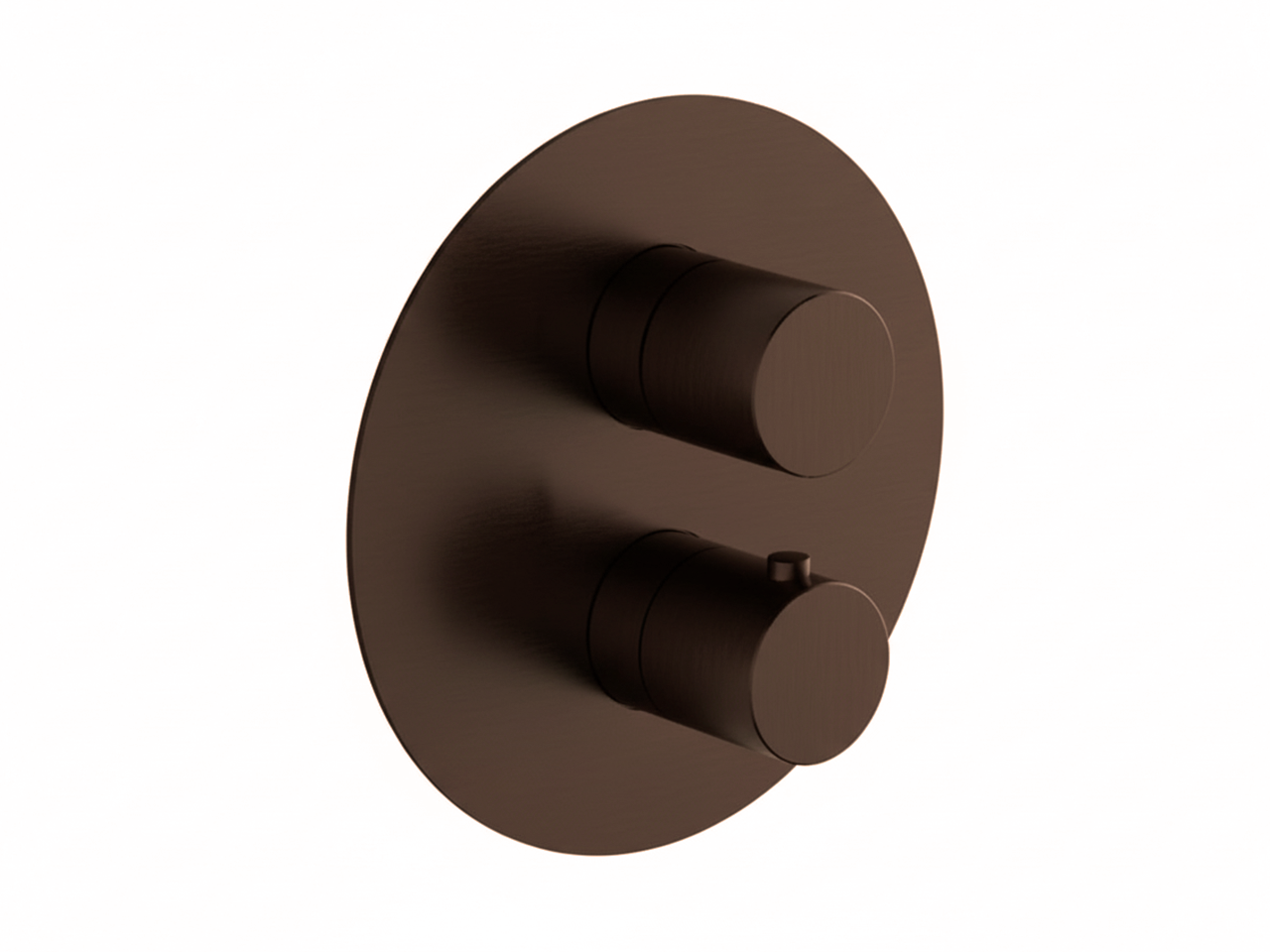 Exposed part for con.thermo.shower valve, 2-outlet SMOOTH X32_X3018100 -1