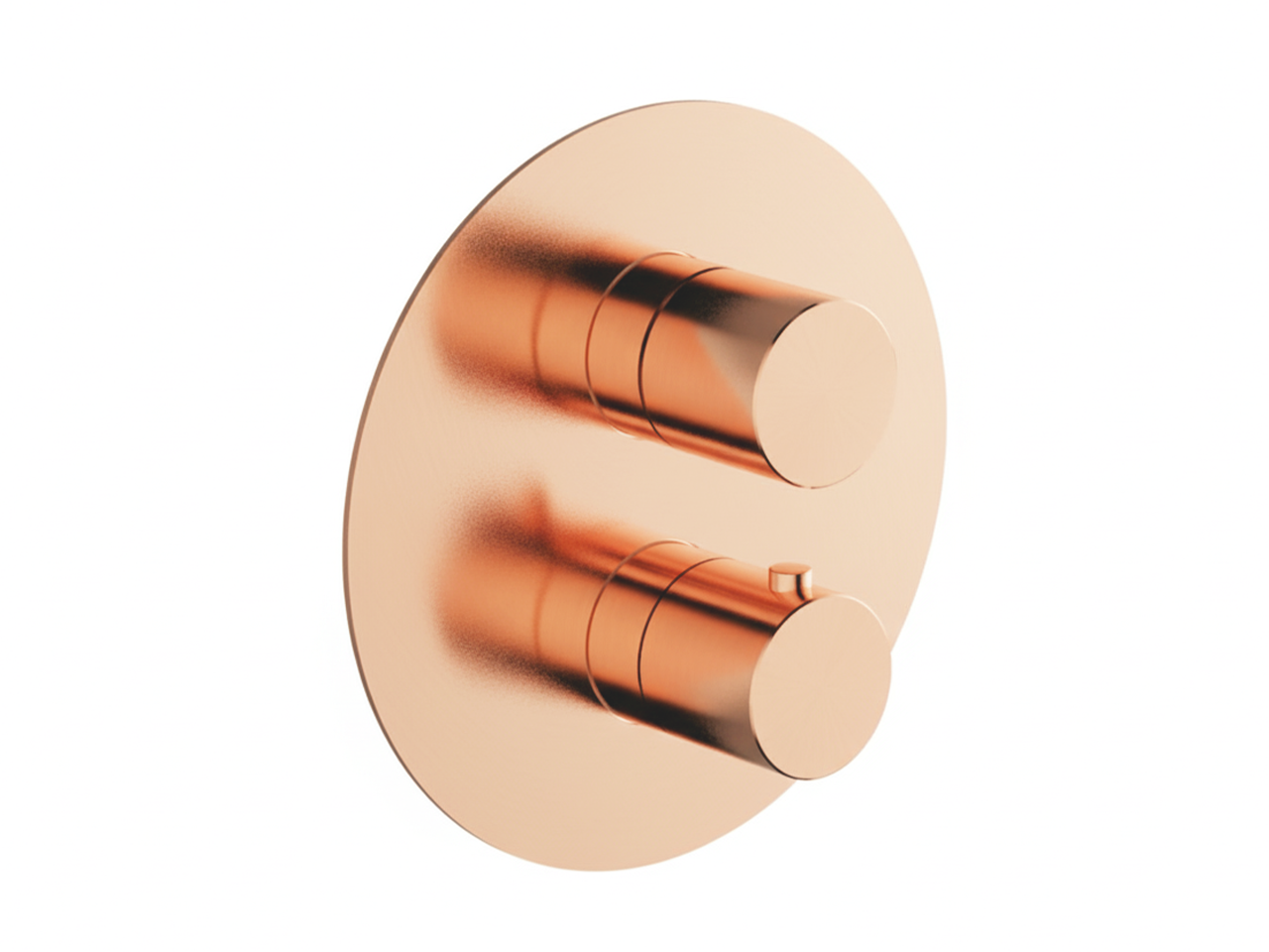 Exposed part for con.thermo.shower valve, 2-outlet SMOOTH X32_X3018100 -1