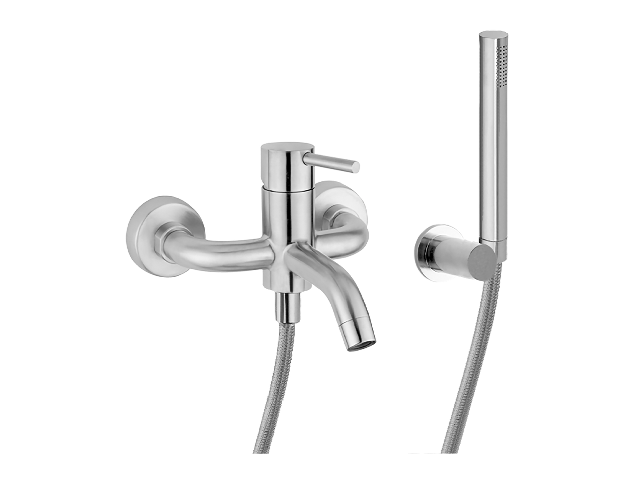 CisalProgressive bath mixer, with shower set XION_XI000121