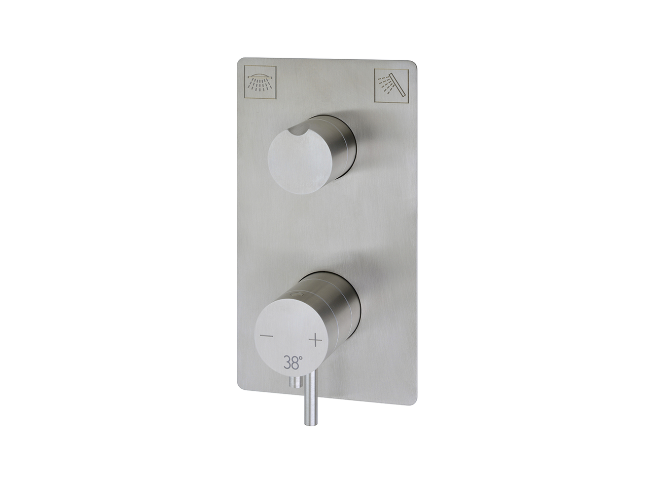 Concealed thermostatic shower valve, 2-outlets XION_XI008104 - v1