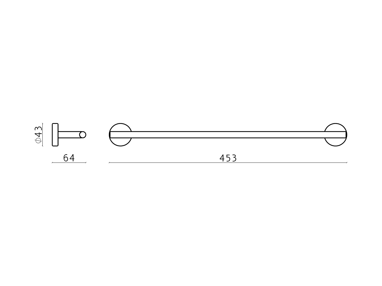 Towel holder XION_XI090105 - v1