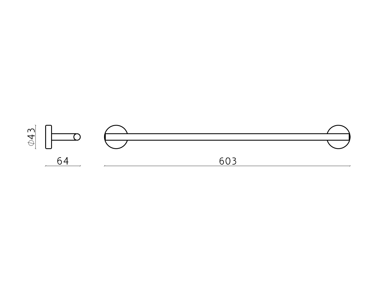 Towel holder XION_XI090106 - v1