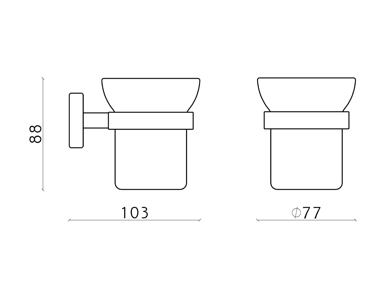 Glass holder XION_XI090501 - v1