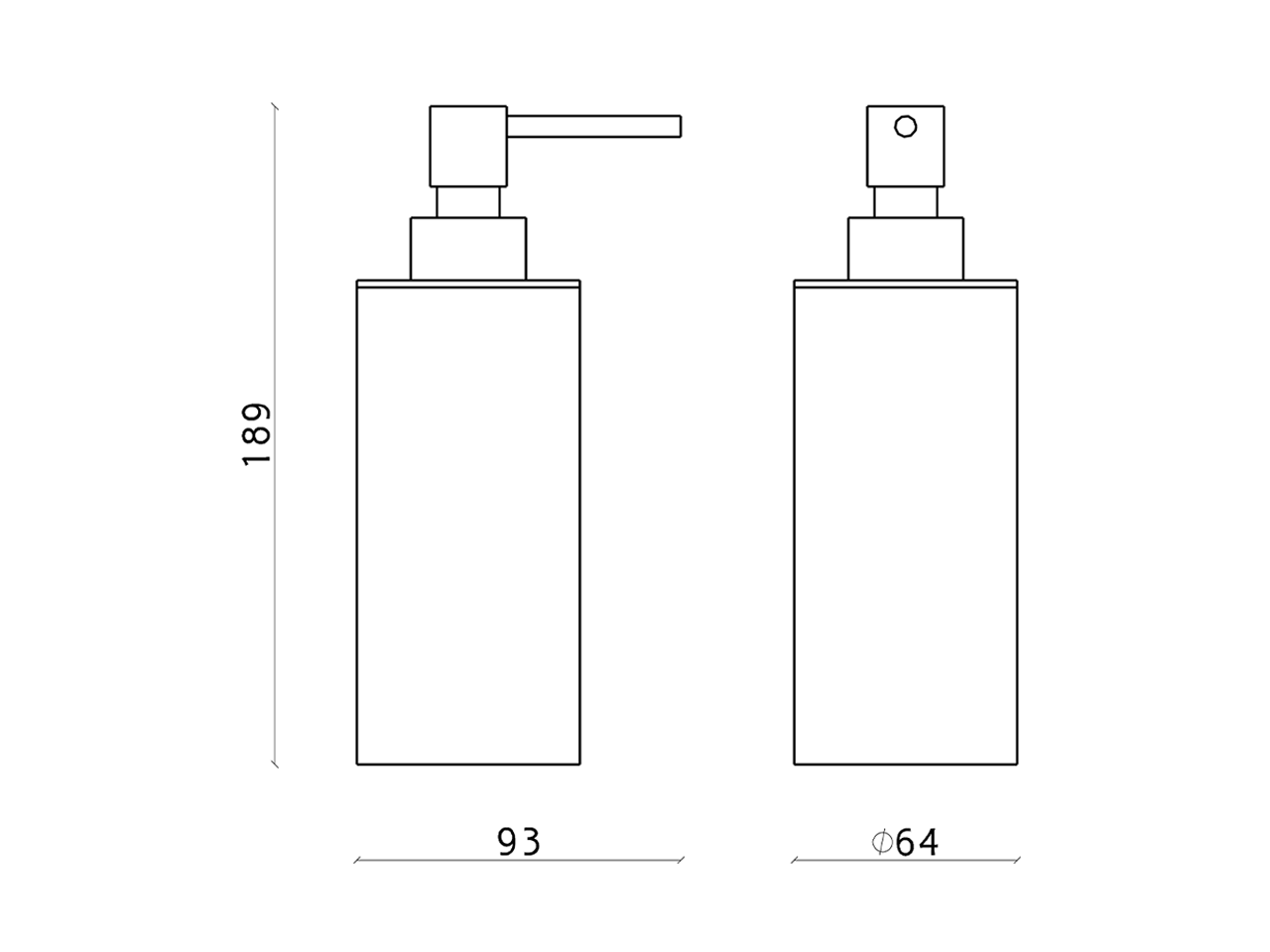 Soap dispenser holder XION_XI090611 - v1