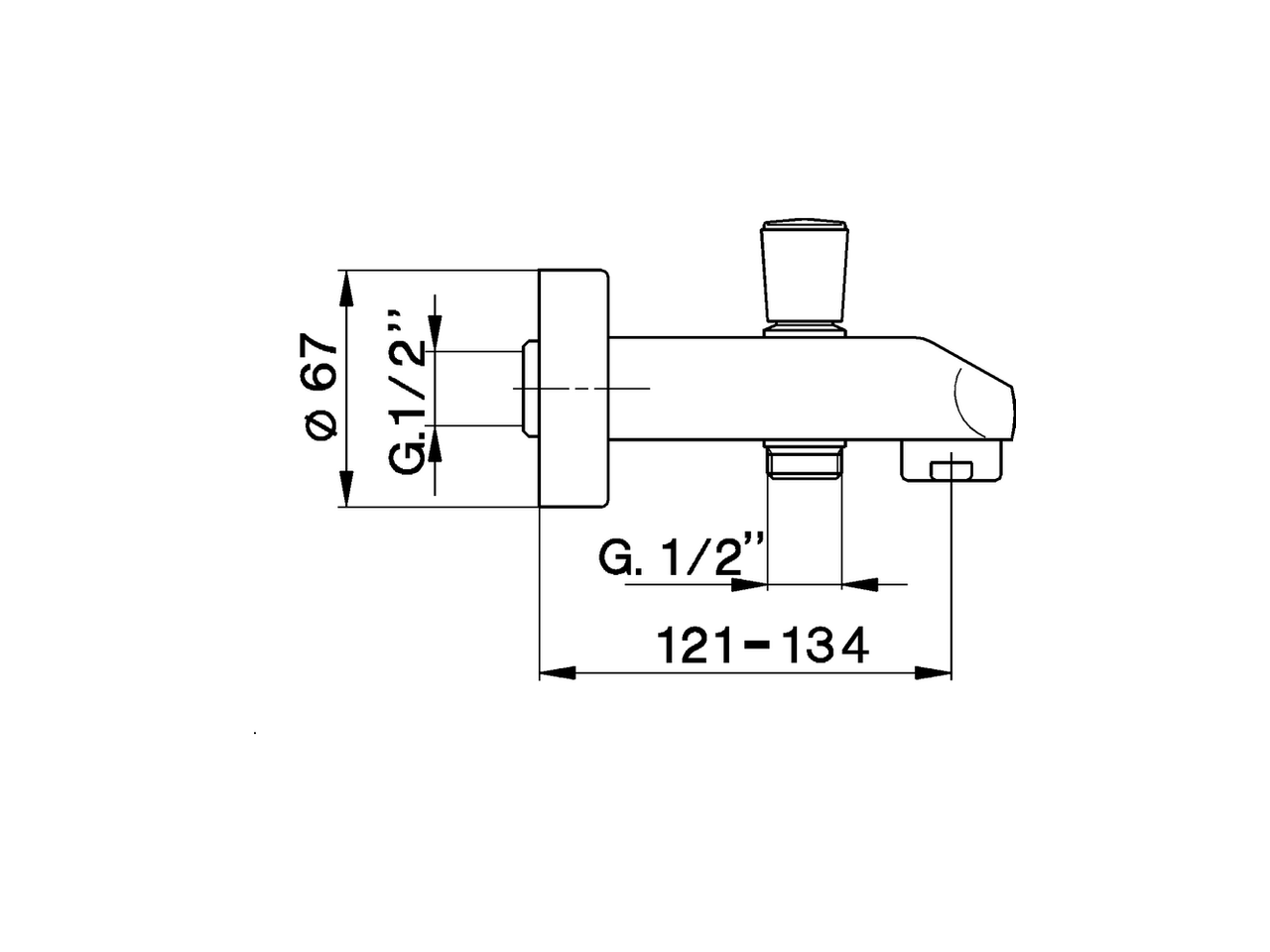 Spout COMPONENTS_ZA000250 - v1