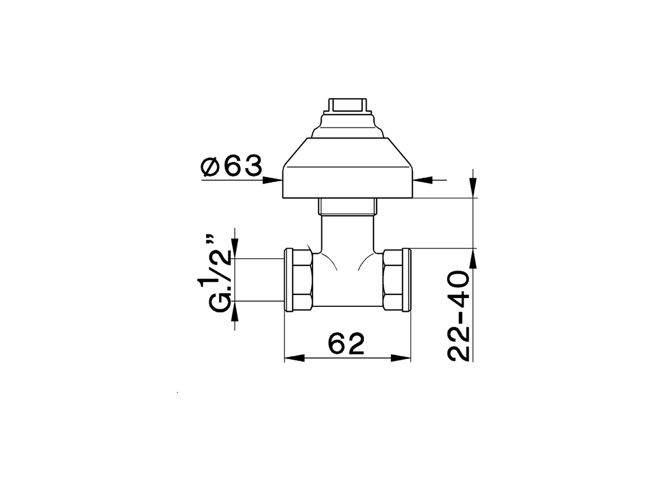 Concealed stop valve COMPONENTS_ZA000310 - v1